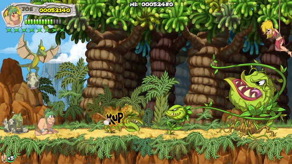 New Joe & Mac: Caveman Ninja - T-Rex Edition (PlayStation 5)