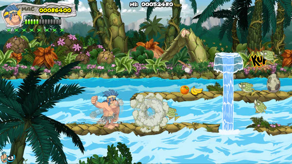 New Joe & Mac: Caveman Ninja - T-Rex Edition (PlayStation 5)