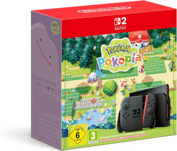 Nintendo Switch 2 + Pokemon Pokopia bundle packshot