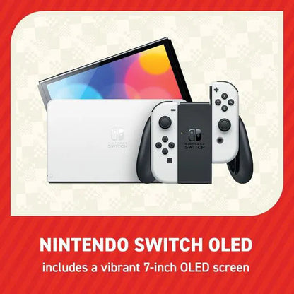Nintendo Switch OLED Model [Mario Wonder Bundle] + 12 Months NSO