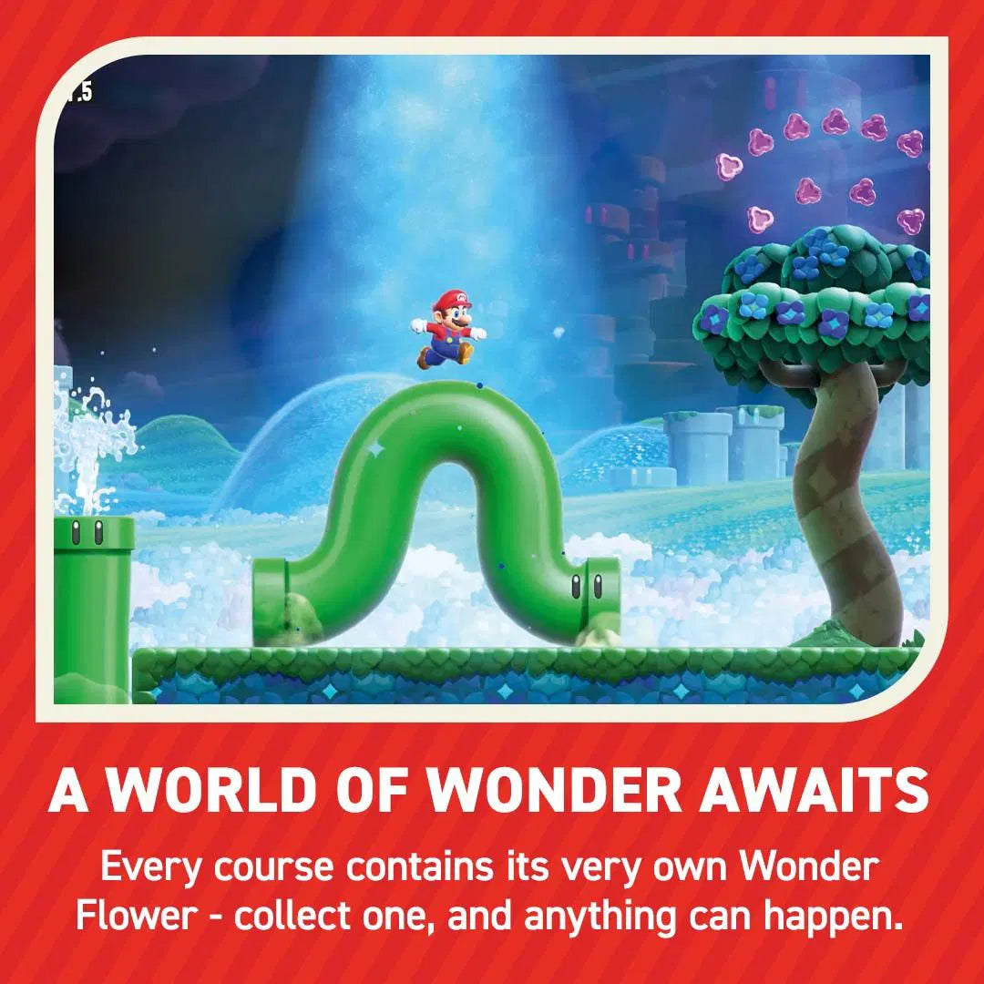 Nintendo Switch OLED Model [Mario Wonder Bundle] + 12 Months NSO