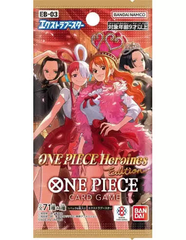 One Piece Card Game Japan: Booster Pack (EB-03) Heroines