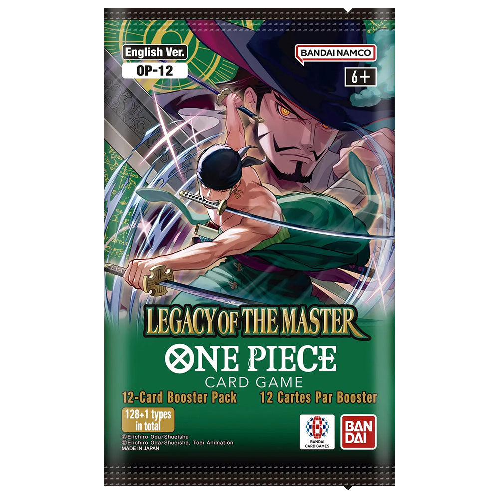 One Piece Card Game OP-12 Legacy of the Master booster pack