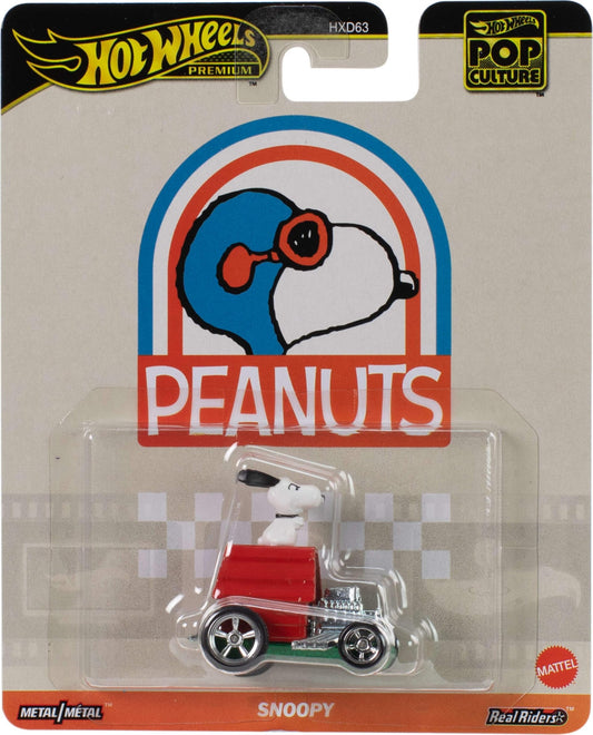 Hot Wheels Premium Peanuts Snoopy side view