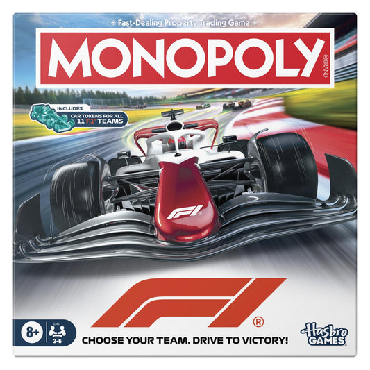 Monopoly Formula 1 Board Game - product view 1