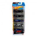 Hot Wheels Formula 1 Basic Car 5-Pack - product view 1