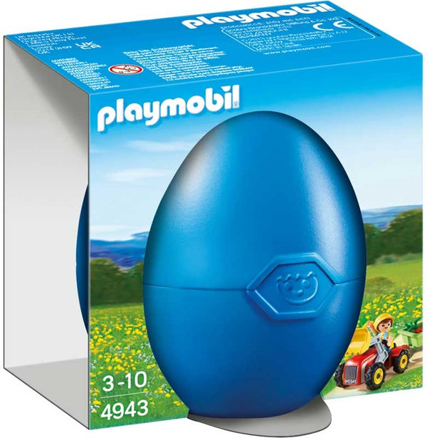 Playmobil Egg: Boy with Children's Tractor