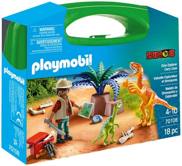 Playmobil: Dino Explorer Carry Case (70108)