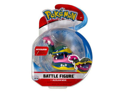 Pokemon Battle Figure Pack Alolan Muk assortment packaging