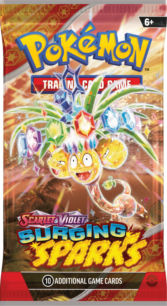 Pokemon TCG: Scarlet & Violet 8 - Surging Sparks Booster Pack