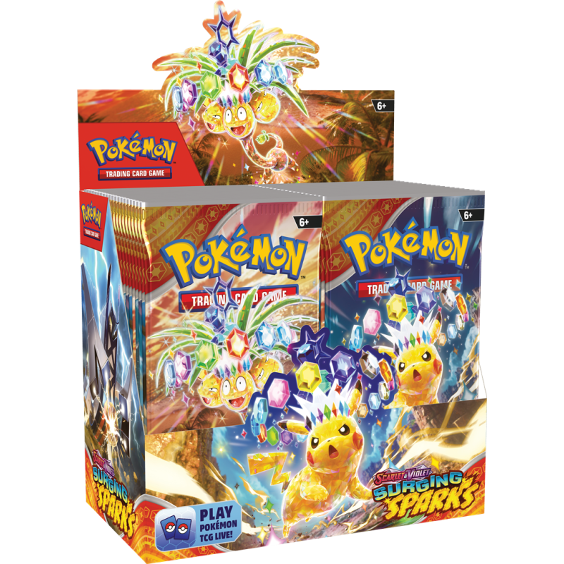 Pokemon TCG: Scarlet & Violet 8 - Surging Sparks Booster Pack