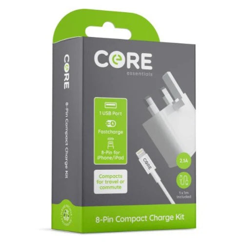 Core: USB C Mains Charger + Cable