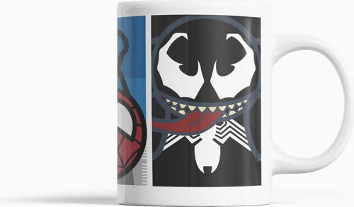 Marvel Spiderman Venom Kawaii Mug