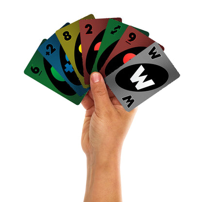 UNO Platinum Edition cards in hand