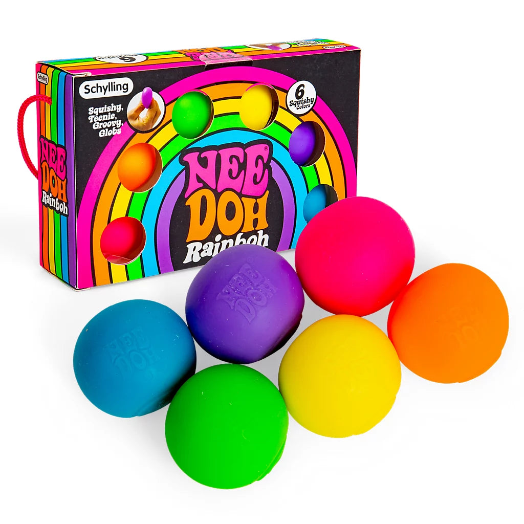 NeeDoh Rainboh Teenie Box (6 Pack)