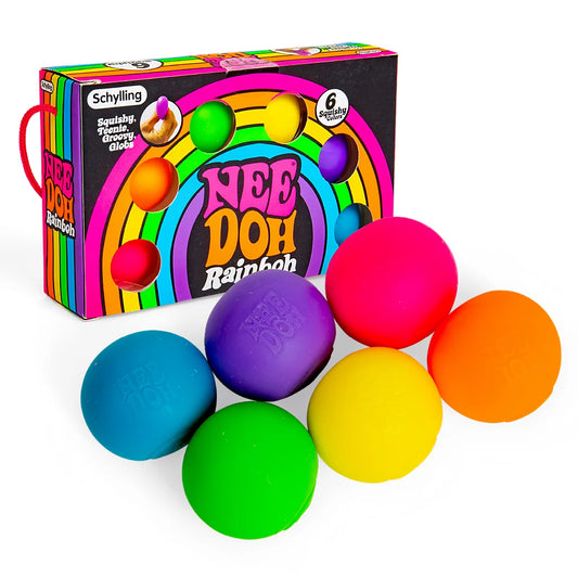 NeeDoh Rainboh Teenie Box (6 Pack)