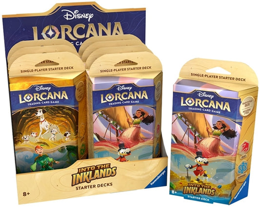 Disney Lorcana Trading Card Game - Starter Deck CDU Display - Set 3