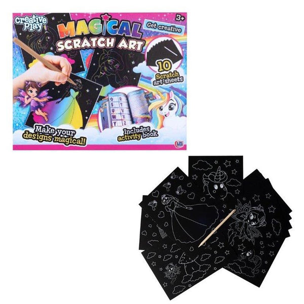 Creative Play Magical Scratch Art