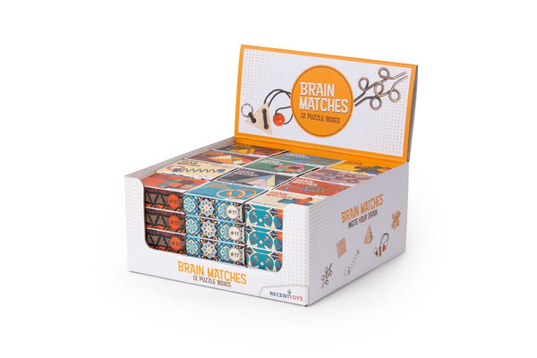 Brain Matches (12 Assorted)