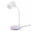 Groov-E LED Lamp With Wireless Charger & Speaker White