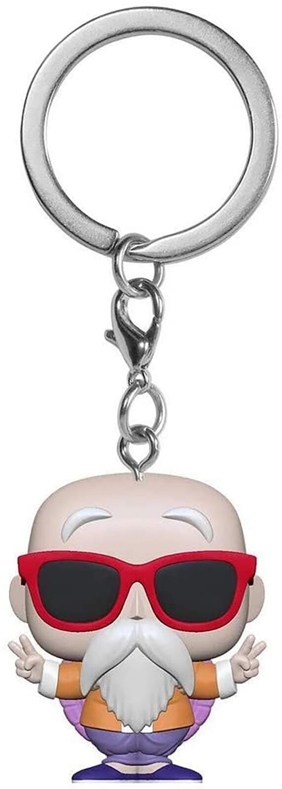 FUNKO POP! : DRAGON BALL Z - MASTER ROSHI PEACE SIGN POCKET KEYCHAIN