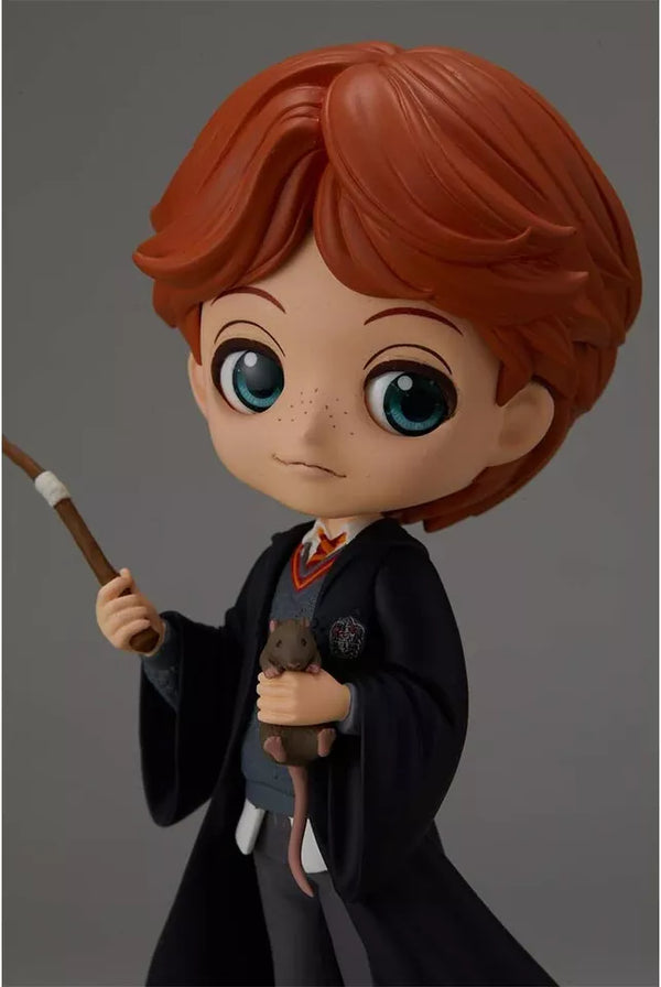 Qposket Harry Potter - Ron Weasley With Scabbers Qposket Figure 14cm