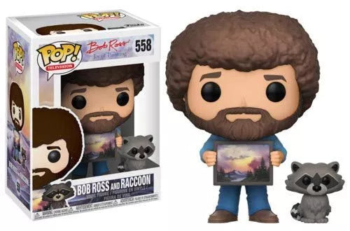 Funko POP: Bob Ross - Bob Ross with Raccoon 558