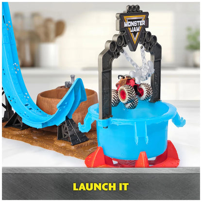 Monster Jam 1:64 Mud Blaster Playset