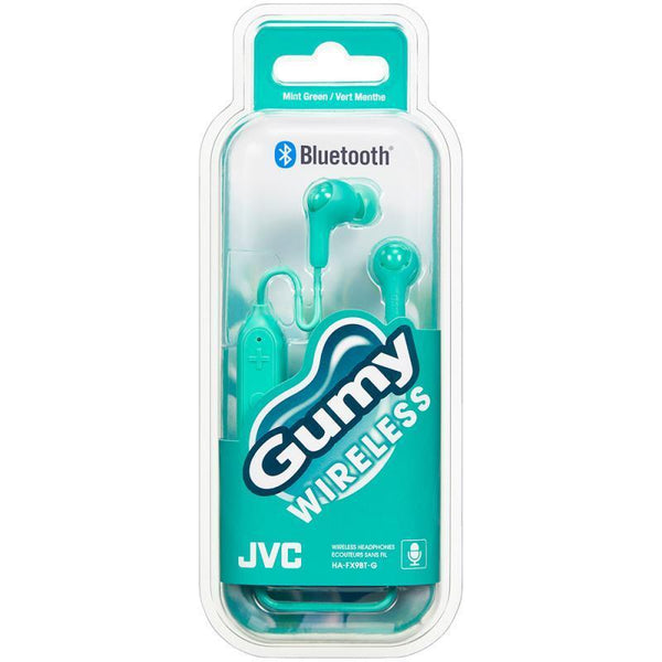 JVC GUMY BT HEADPHONES (HAFX9BT) GREEN
