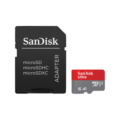 SanDisk Ultra 128GB microSDXC card with SD adapter