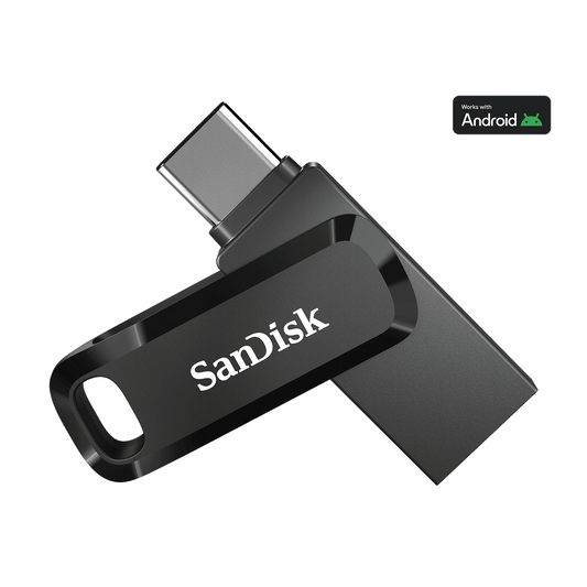 SanDisk Ultra Dual Drive Go 128GB USB-C and USB-A flash drive