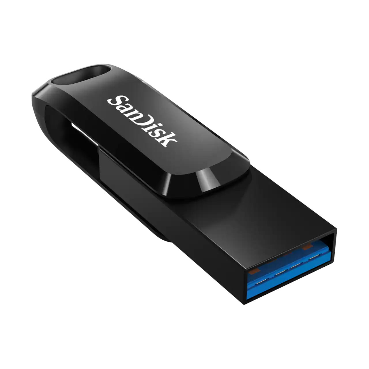 SanDisk Ultra Dual Drive Go 128GB USB-A connector view