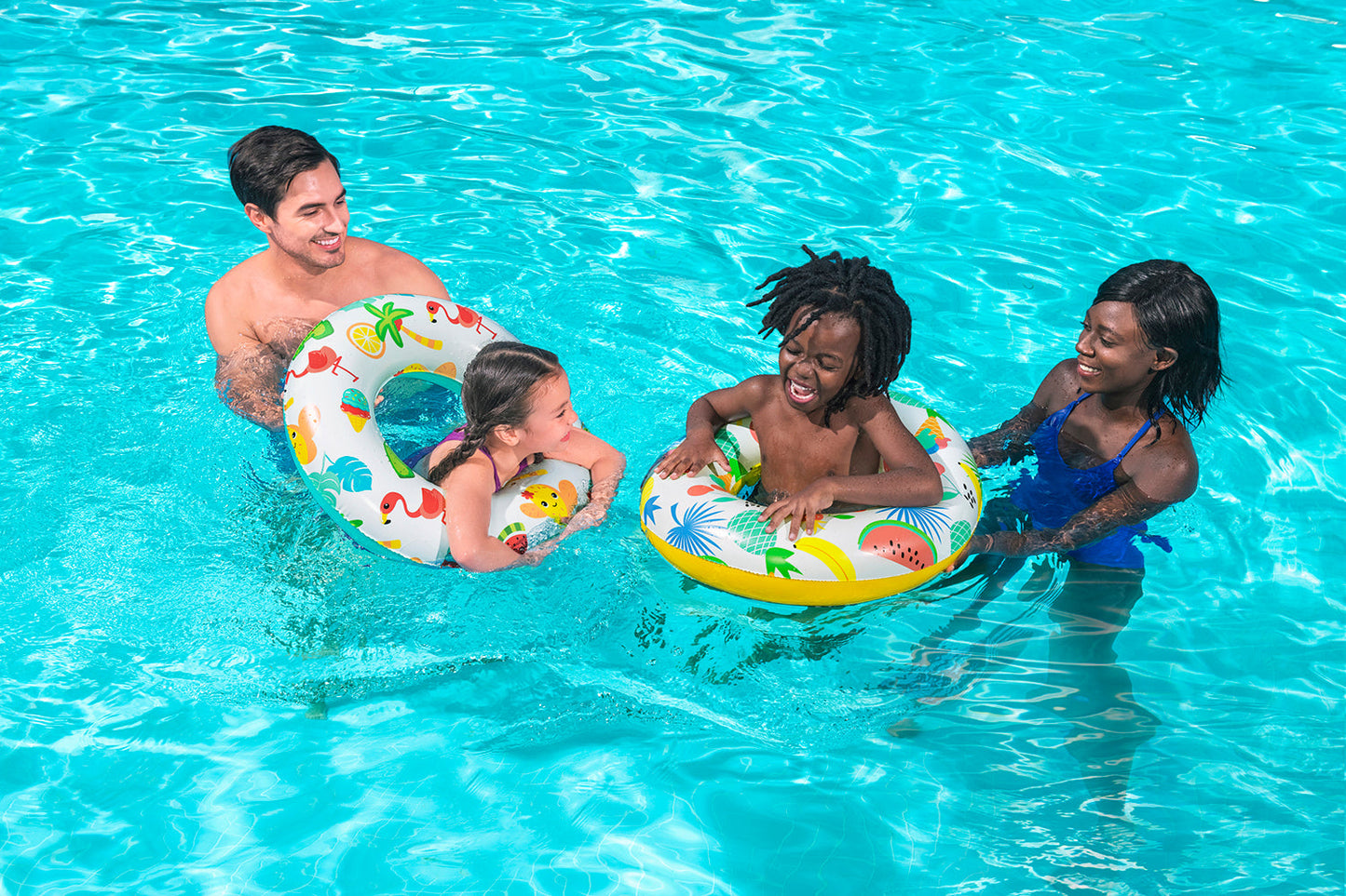 Bestway Sandy Shore 61cm swim tube lifestyle image