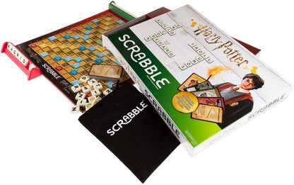 Scrabble Harry Potter Edition components image