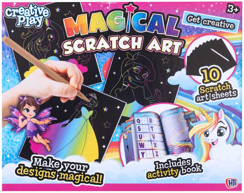 Creative Play Magical Scratch Art