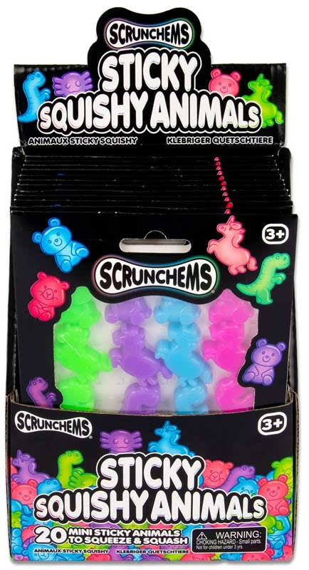 Scrunchems: Mini Sticky Squishys (Assorted)