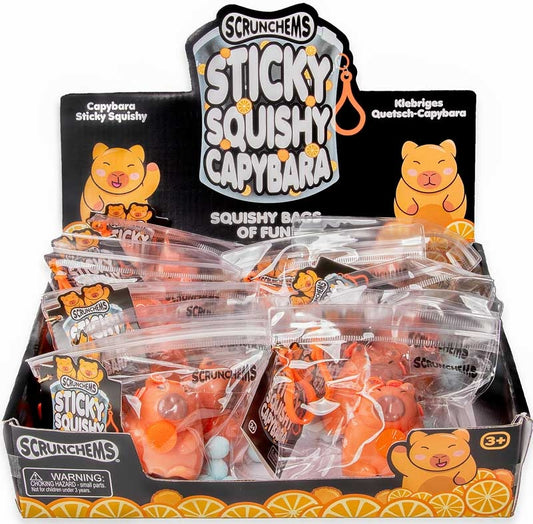 Scrunchems Sticky Squishy Capybara