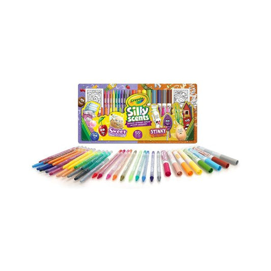 Crayola Silly Scents Activity Set (55+ Pcs)