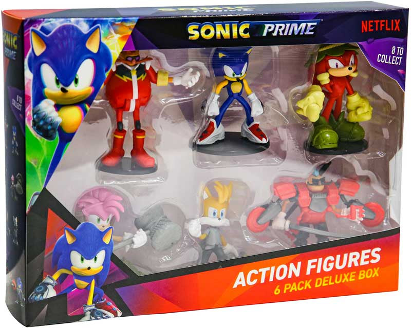 Sonic Action Figure 6 Pack Assorted
