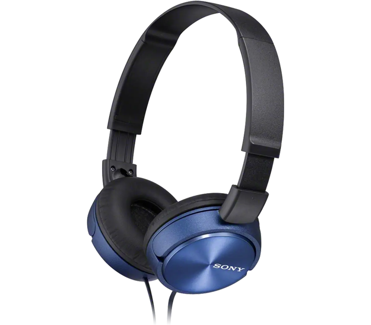 Sony MDR-ZX310AP blue foldable on-ear headphones