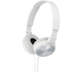 Sony MDR-ZX310AP white foldable on-ear headphones