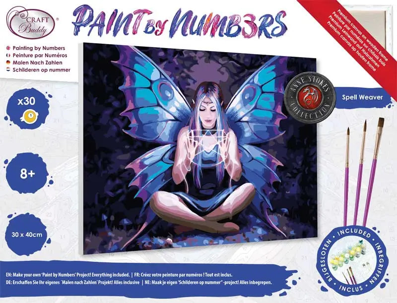 Paint By Numb3rs: Spell Weaver 30 x 40 cm Kit