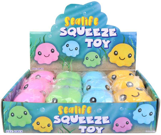 Squeeze Octopus 12 cm (Assorted)