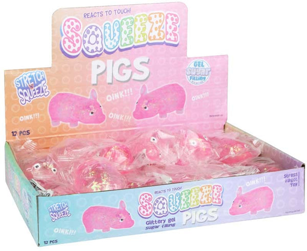 Squeeze Pig with Sugar & Sparkle 9.5 cm