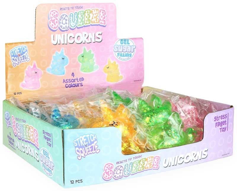 Squeeze Unicorn with Sugar & Sparkle 10 cm Assorted