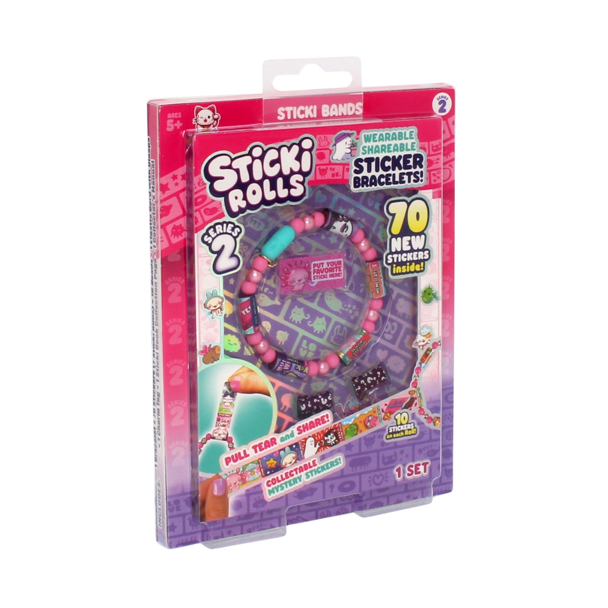 Sticki Rolls Sticki Band Single Pack Series 2 packaging