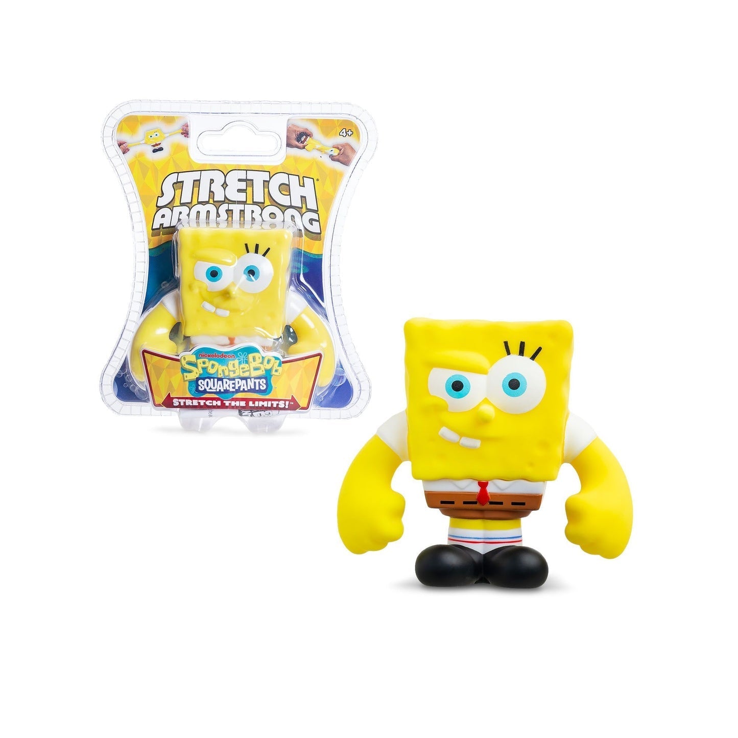 Stretch Armstrong Mini SpongeBob SquarePants packaging