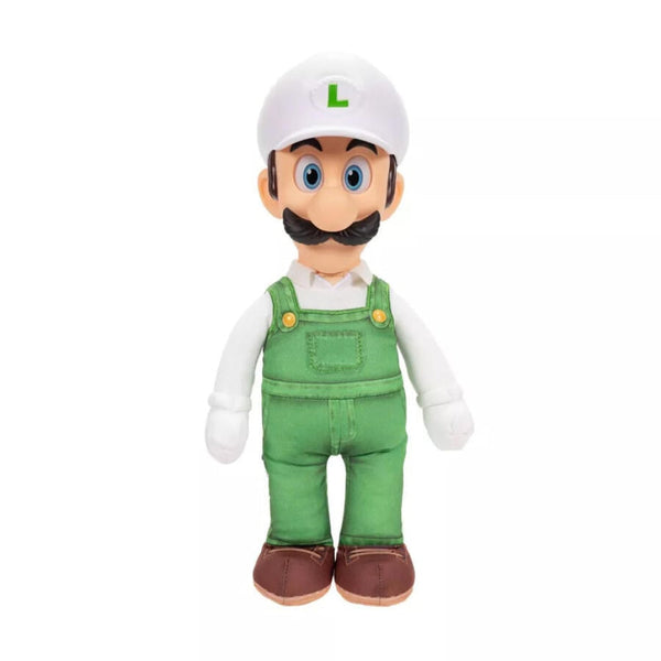 The Super Mario Galaxy Movie 15in Posable Plush - Fire Luigi