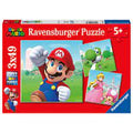 Ravensburger Super Mario 3x49 Piece Jigsaw Puzzle