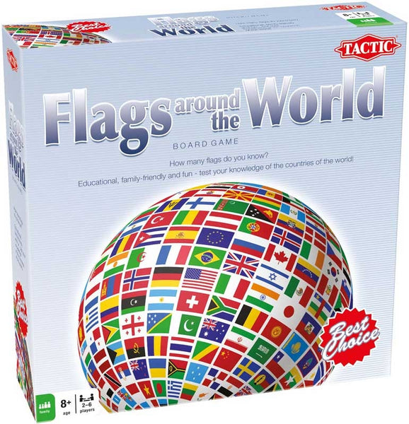 FLAGS AROUND THE WORLD BOARD GAME